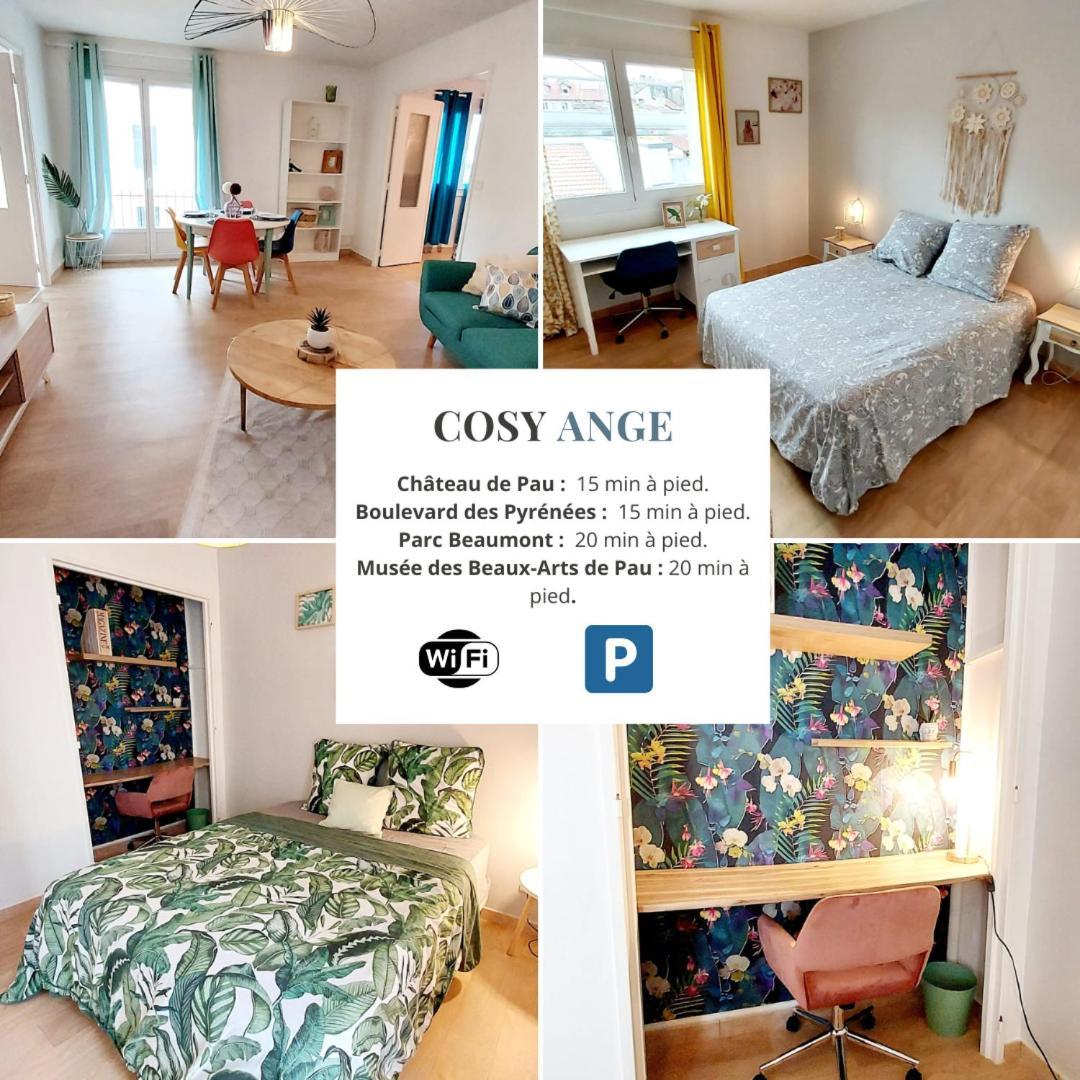 Cosy Ange 3Ch - Place Verdun & Garage & Balcon Pau Kültér fotó